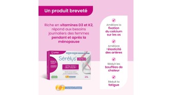 Complément alimentaire capital osseux Ménopause - Sérélys OSTEO