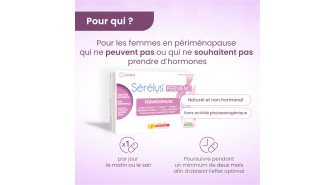 Sérélys PERIMENO - Complément alimentaire Périménopause