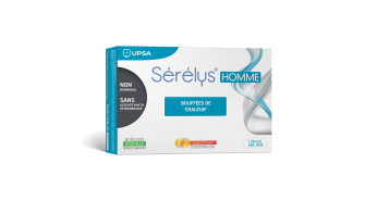 Complément alimentaire Andropause Bouffées de chaleur - Sérélys HOMME