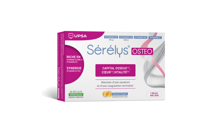 Complément alimentaire capital osseux cœur vitalité - Sérélys OSTEO