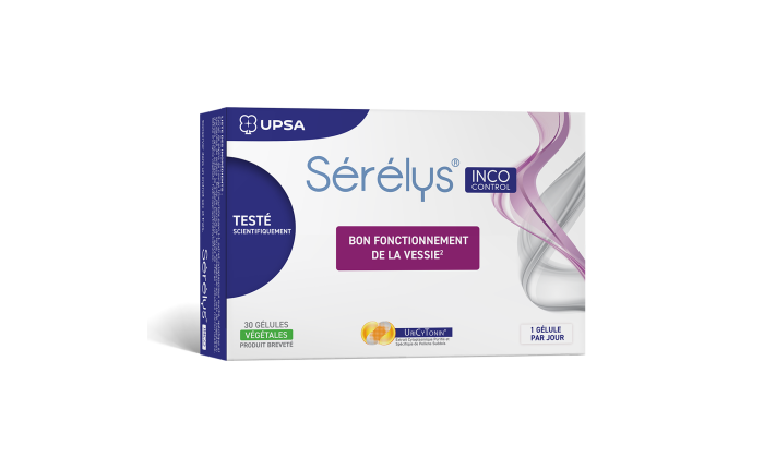 Complément alimentaire Bon fonctionnement vessie - Sérélys INCO CONTROL