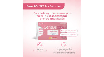 Sérélys MENO - Complément alimentaire ménopause périménopause