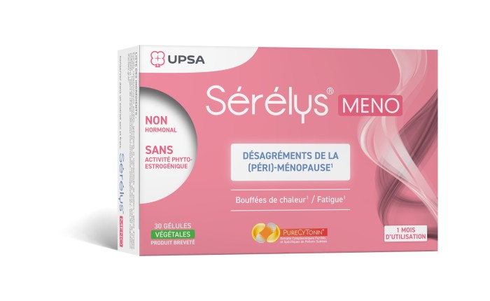 Sérélys MENO, complément alimentaire Ménopause et Périménopause, bouffées de chaleur et fatigue Sérélys MENO, complément alimentaire Ménopause et Périménopause, bouffées de chaleur et fatigue