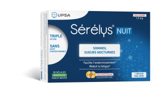Complément alimentaire troubles du sommeil et sueurs nocturnes - Sérélys NUIT