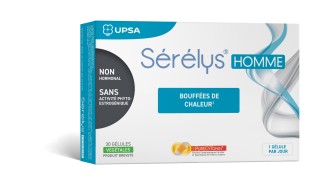Complément alimentaire Andropause Bouffées de chaleur - Sérélys HOMME
